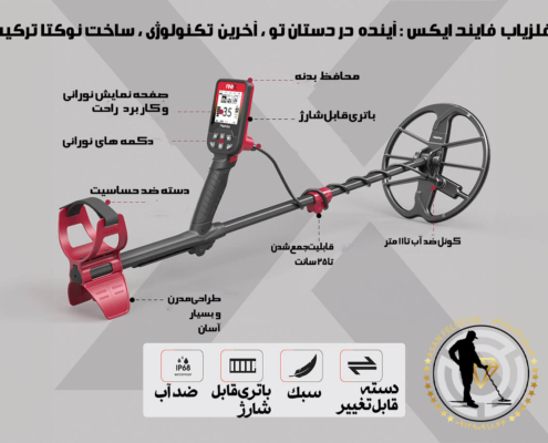 فلزیاب فایند ایکس (findx) ساخت نوکتا